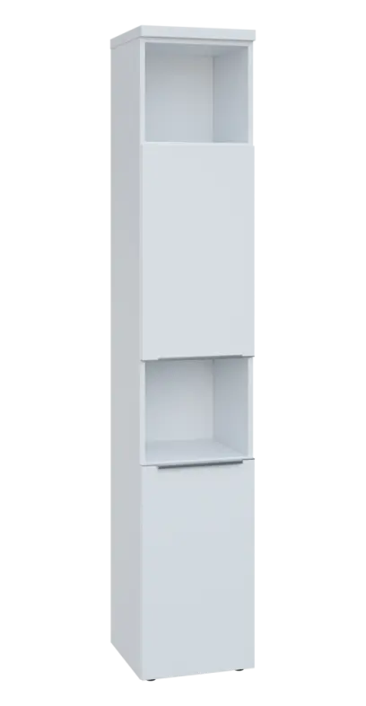 SIN 6 - 42DN2 kancelářská skříň, 2-dveřová/nika, pravá, 2170x400x400, bílá